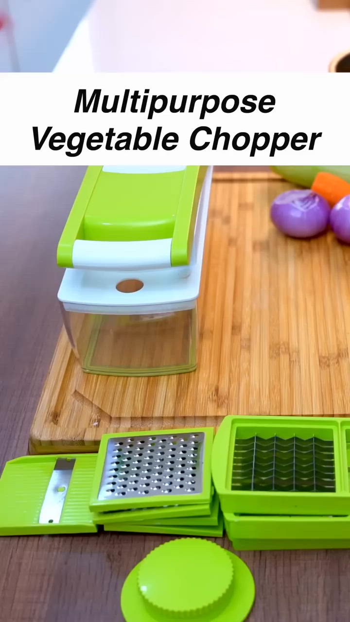 Vegetable Chopper With Container